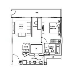 Wilkie Studio (D9), Apartment #610681301